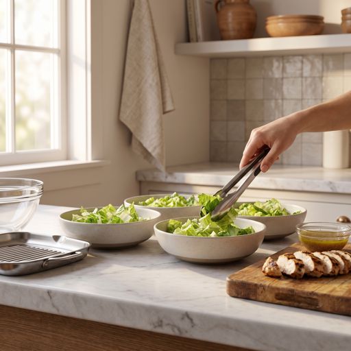 Step 9: Assemble the Salad