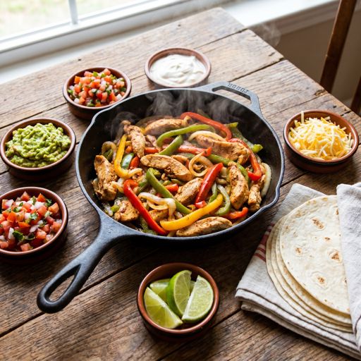 Sizzling Chicken Fajitas
