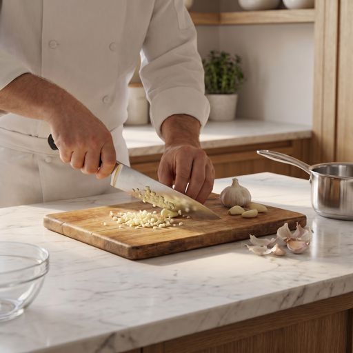 Minced garlic