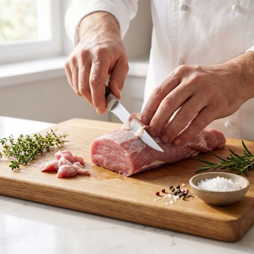 Trimmed pork tenderloin