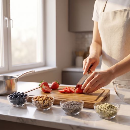 Step 1: Prepare toppings
