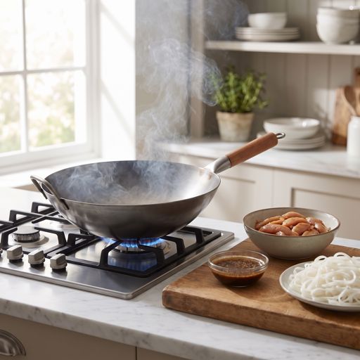Step 4: Heat the Wok