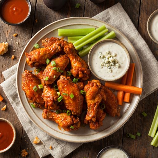 Crispy Buffalo Chicken Wings