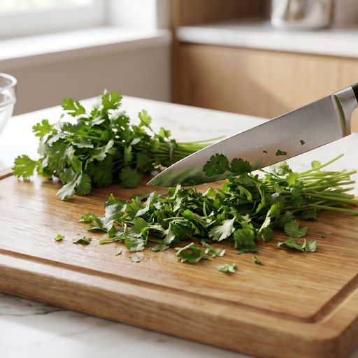 Roughly Chopped fresh cilantro