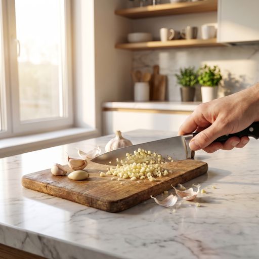 Minced garlic