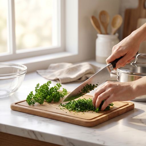 Chopped fresh parsley