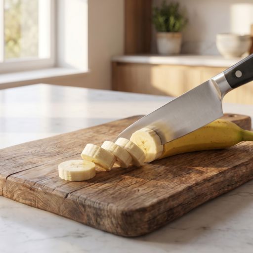 Sliced banana