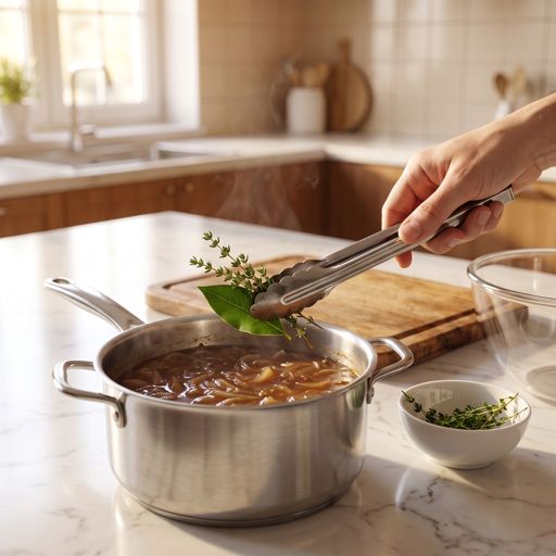 Step 7: Finish the soup