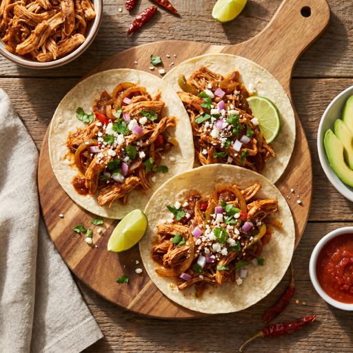 Slow Cooker Chicken Tacos