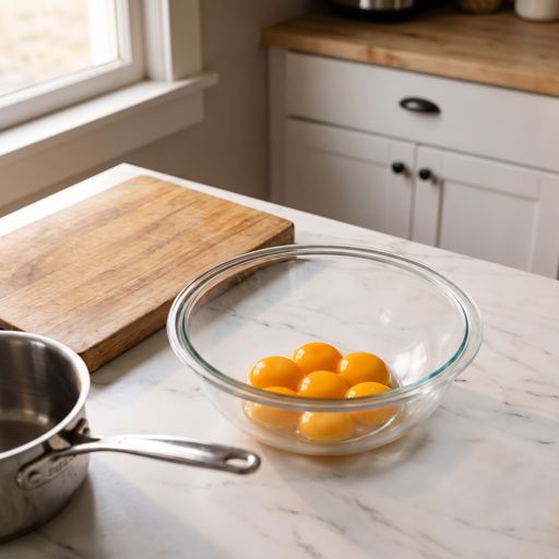 Step 3a: Whisk the Yolks