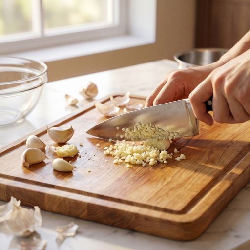 Minced garlic