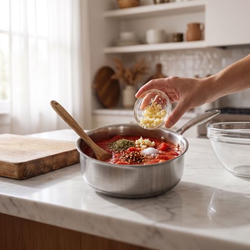 Step 4a: Make the Sauce