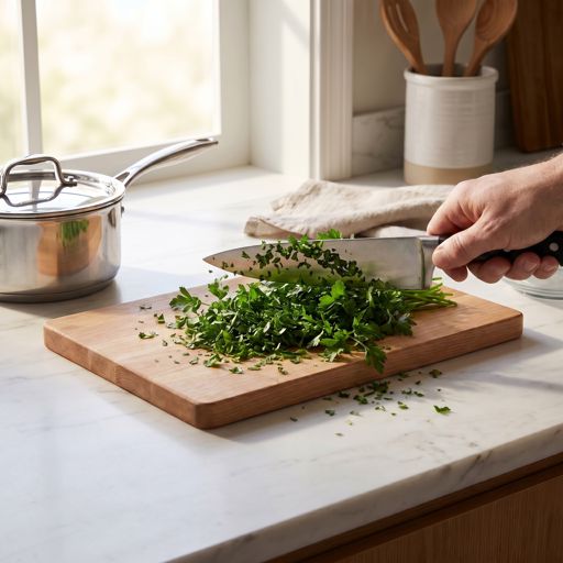 Chopped fresh parsley