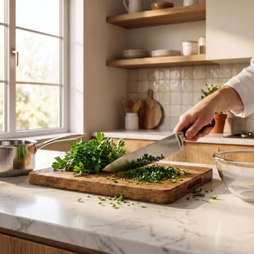 Chopped fresh parsley