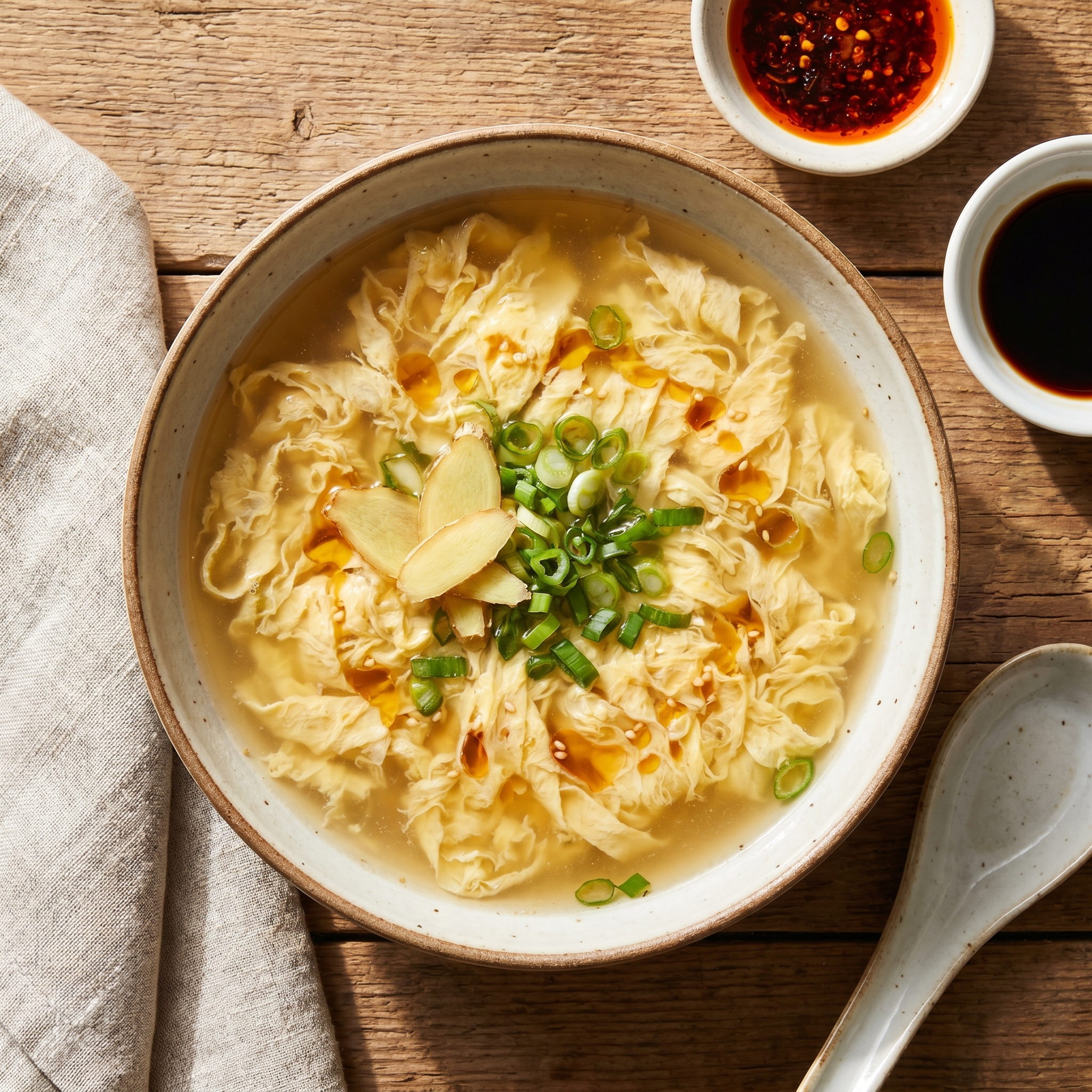 Silky Egg Drop Soup