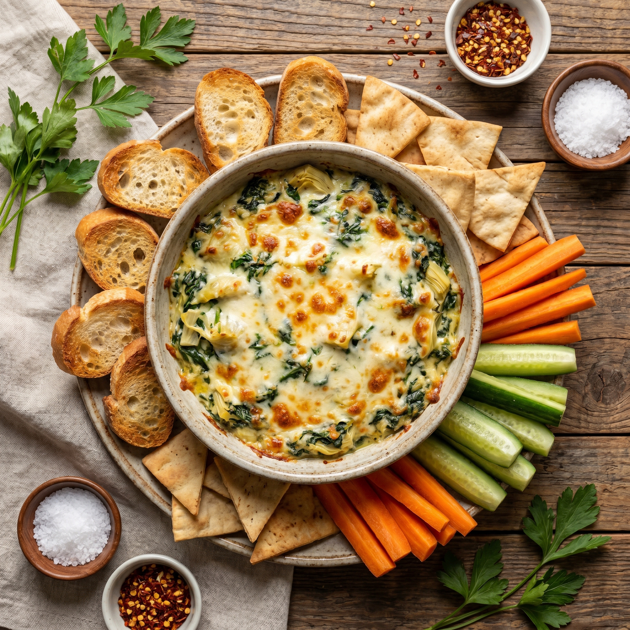 Creamy Spinach and Artichoke Dip