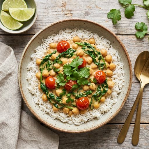 Coconut Chickpea Curry