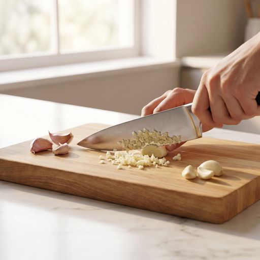 Minced garlic