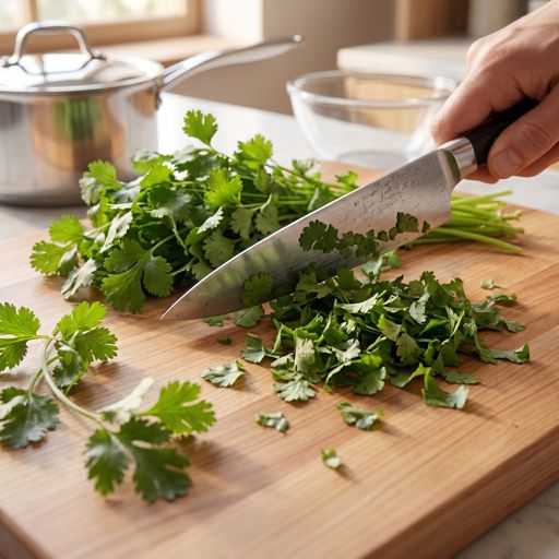 Roughly Chopped fresh cilantro