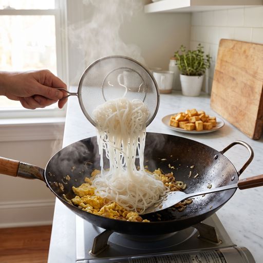Step 7a: Add Noodles and Sauce