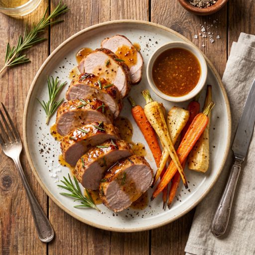 Maple Glazed Pork Tenderloin
