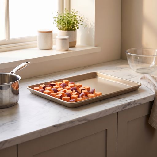 Step 2a: Season Sweet Potatoes