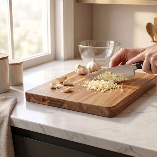 Minced garlic