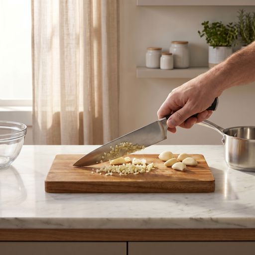 Minced garlic
