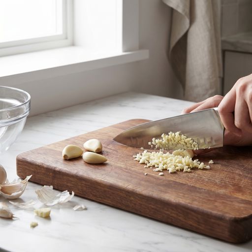 Minced garlic