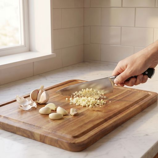 Minced garlic