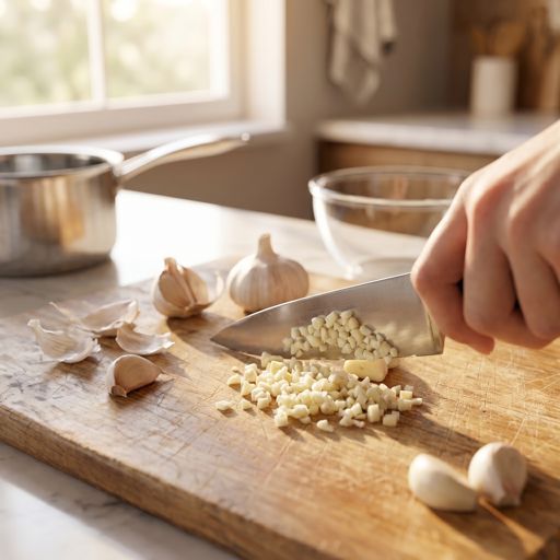 Minced garlic