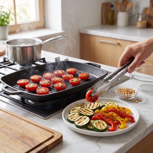 Step 4: Grill the Cherry Tomatoes