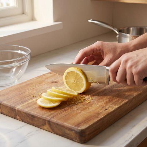 Thinly Sliced lemon