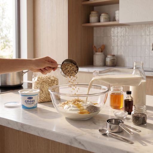 Step 1: Mix the oat base