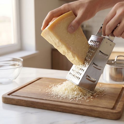 Grated Parmesan cheese