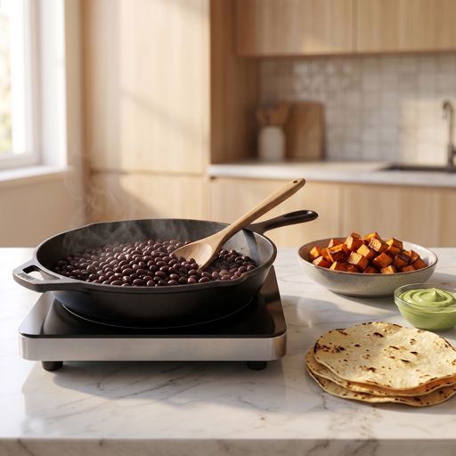 Step 8: Warm the Black Beans
