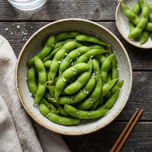 Edamame with Sea Salt
