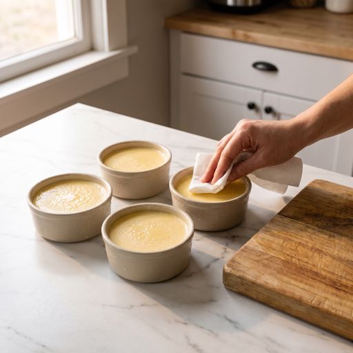 Step 9a: Brûlée the Sugar