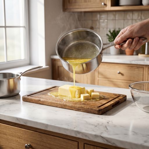 Melted unsalted butter
