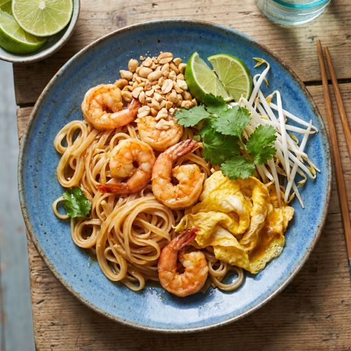 Pad Thai with Shrimp
