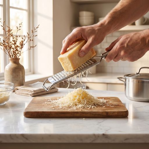 Grated Parmesan cheese
