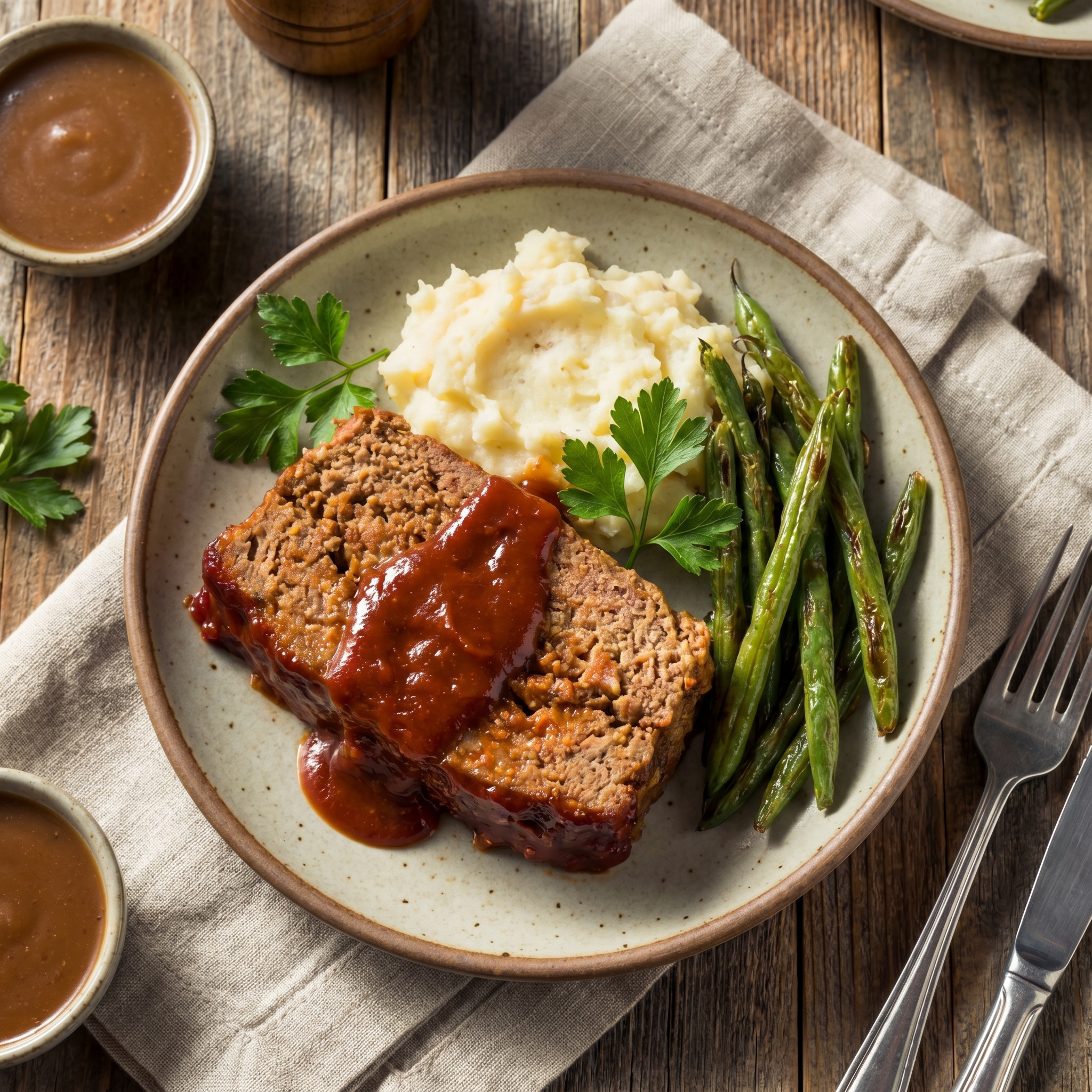 Classic American Meatloaf
