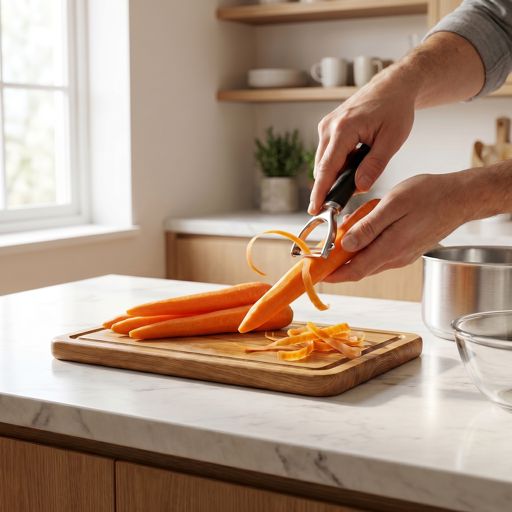 Peeled carrot