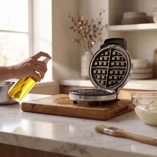 Step 7: Grease the Waffle Iron