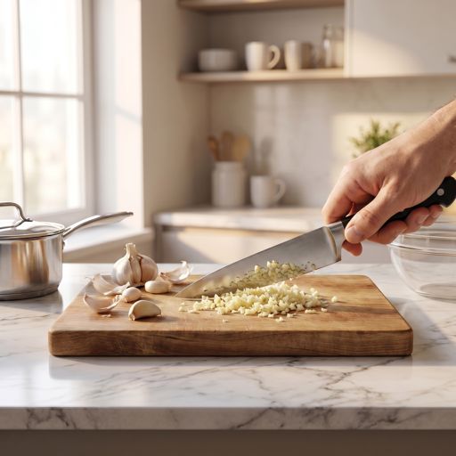 Minced garlic