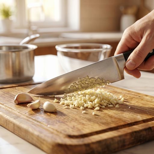 Minced garlic