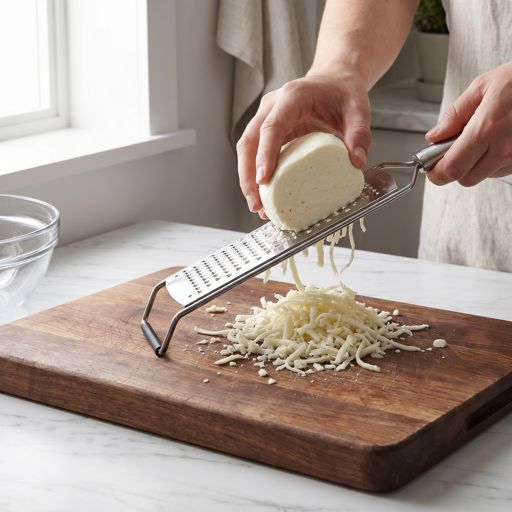 Shredded mozzarella cheese