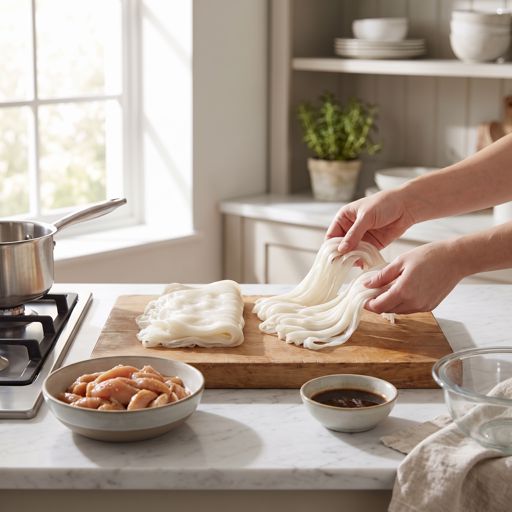 Step 3: Separate the Noodles