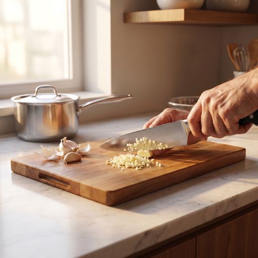 Minced garlic
