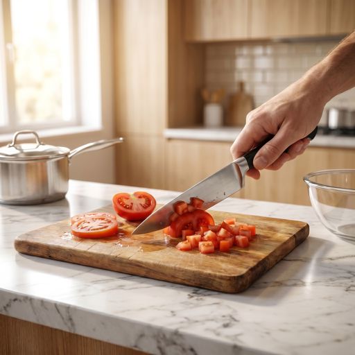 Chopped tomato